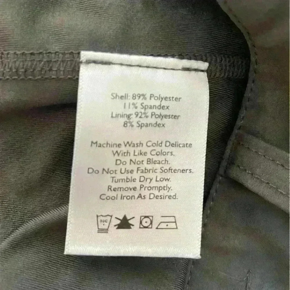 Eddie Bauer Women's Adventurer 2.0 Skort Size 10 Grey Performance Hiking Outdoor - Picture 8 of 12